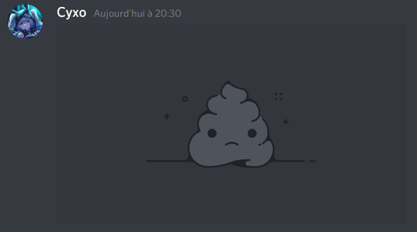 Discord&rsquo;s poop placeholder